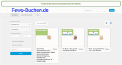 Desktop Screenshot of fewo-buchen.de